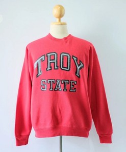 Vintage 90s Troy University Trojans Sweatshirt, Vintage 90s Shirt, T-shirt, Hoodie