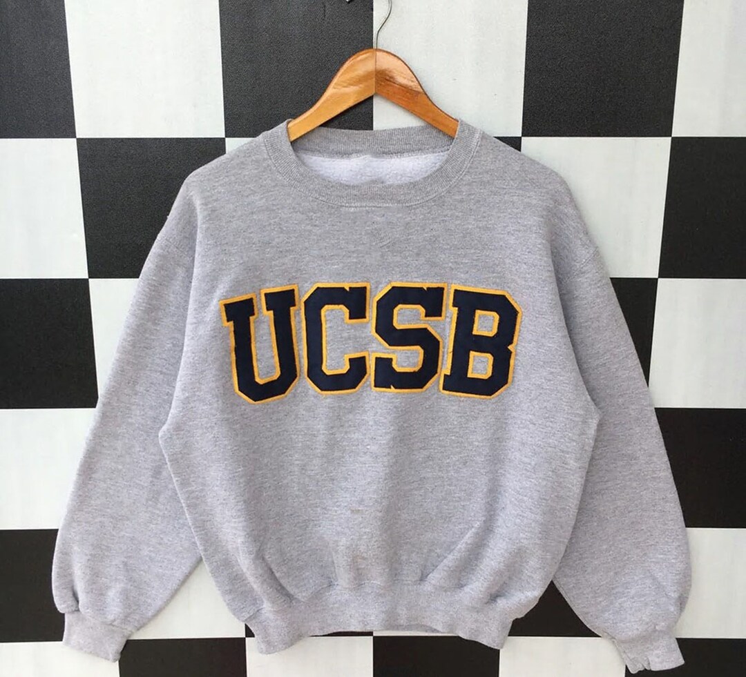 Vintage 90s University Of California Santa Barbara Sweatshirt, Vintage 90s Shirt, T-shirt, Hoodie