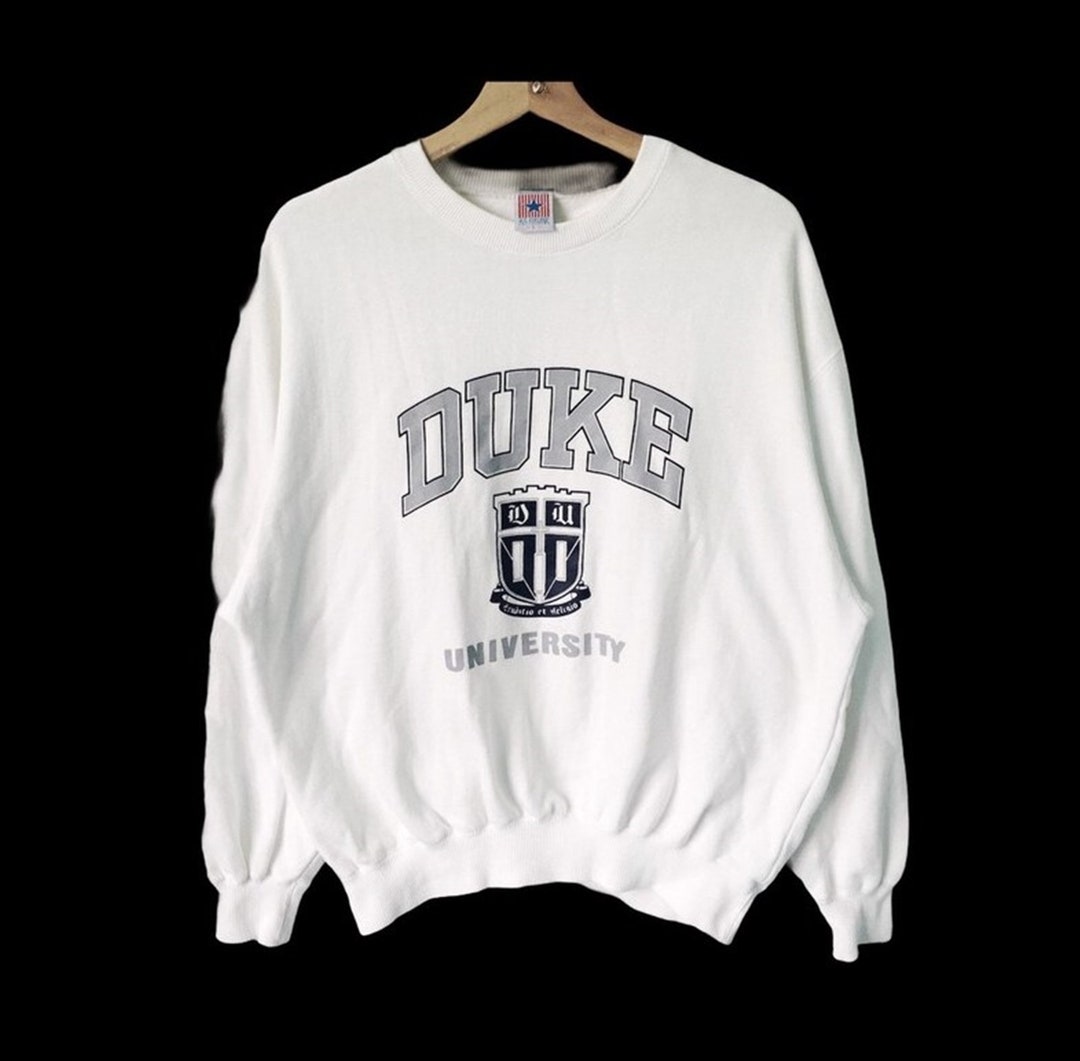 Vintage 90s University of Duke Crewneck Sweater, University of Duke Sweatshirt, Vintage 90s Shirt, Vintage Sweatshirt