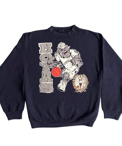 Vintage 90s University of Georgetown Hoyas Sweatshirt, Bulldog Georgetown Hoyas Crewneck Sweater, Vintage Shirt, T shirt, Hoodie