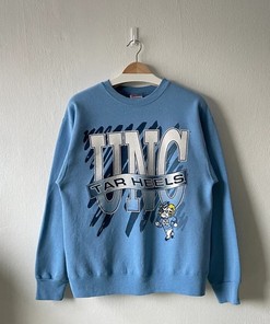 Vintage 90s University of North Carolina Tar Heels Crewneck Sweatshirt, Vintage Shirt, T shirt, Hoodie