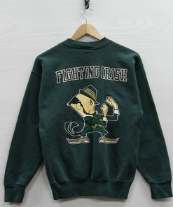 Vintage 90s University of Notre Dame Fighting Irish Sweatshirt Crewneck Shirt Hoodie