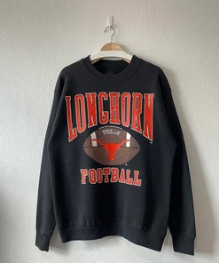 Vintage 90s University of Texas Longhorn NCAA Football Crewneck Sweatshirt, Vintage 90s Shirt, Gift For Her, Gift For Him
