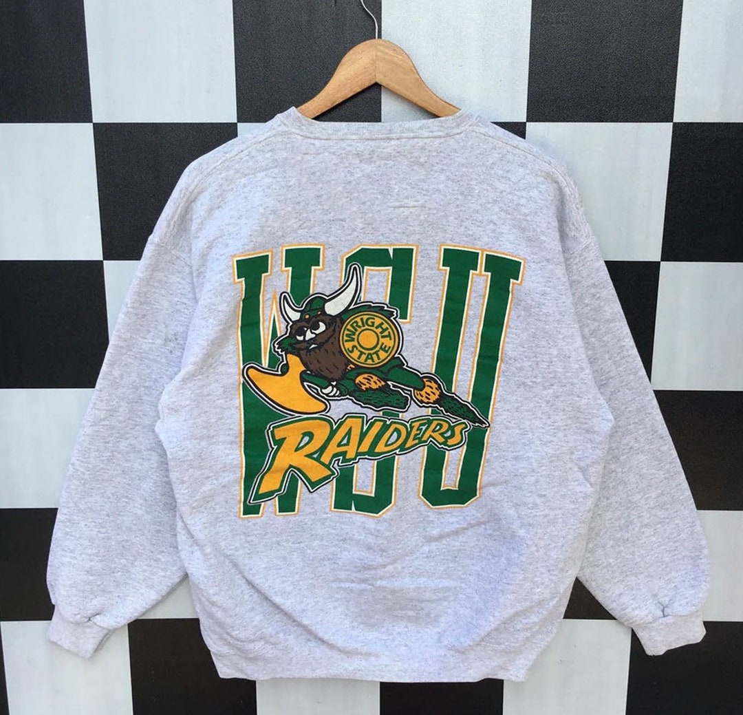 Vintage 90s Wright State University Sweatshirt, Vintage 90s Shirt, Gift For Her, Gift For Him