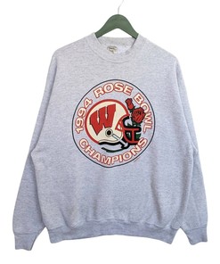 Vintage 94 Winconsin Badger Rose Bowl Champions Sweatshirt Hoodie Shirt Gifts for Fans