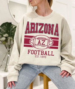 Vintage Arizona Football Sweatshirt, Retro Arizona Football Crewneck Sweatshirt, Arizona Football Fan, NFL Shirt
