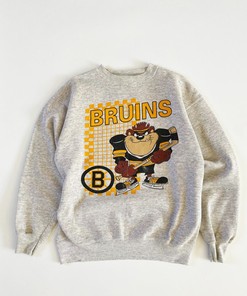 Vintage Boston Bruins Taz Looney Tunes Sweatshirt, Bruins Shirt, 2022–23 NHL Hockey , Unisex T-shirt Sweater Hoodie