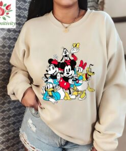Vintage Characters Disneyland shirt, Vintage Disney Rainbow shirt, Vintage Disneyland Rainbow shirt, Vintage Mickey and Friends shirt
