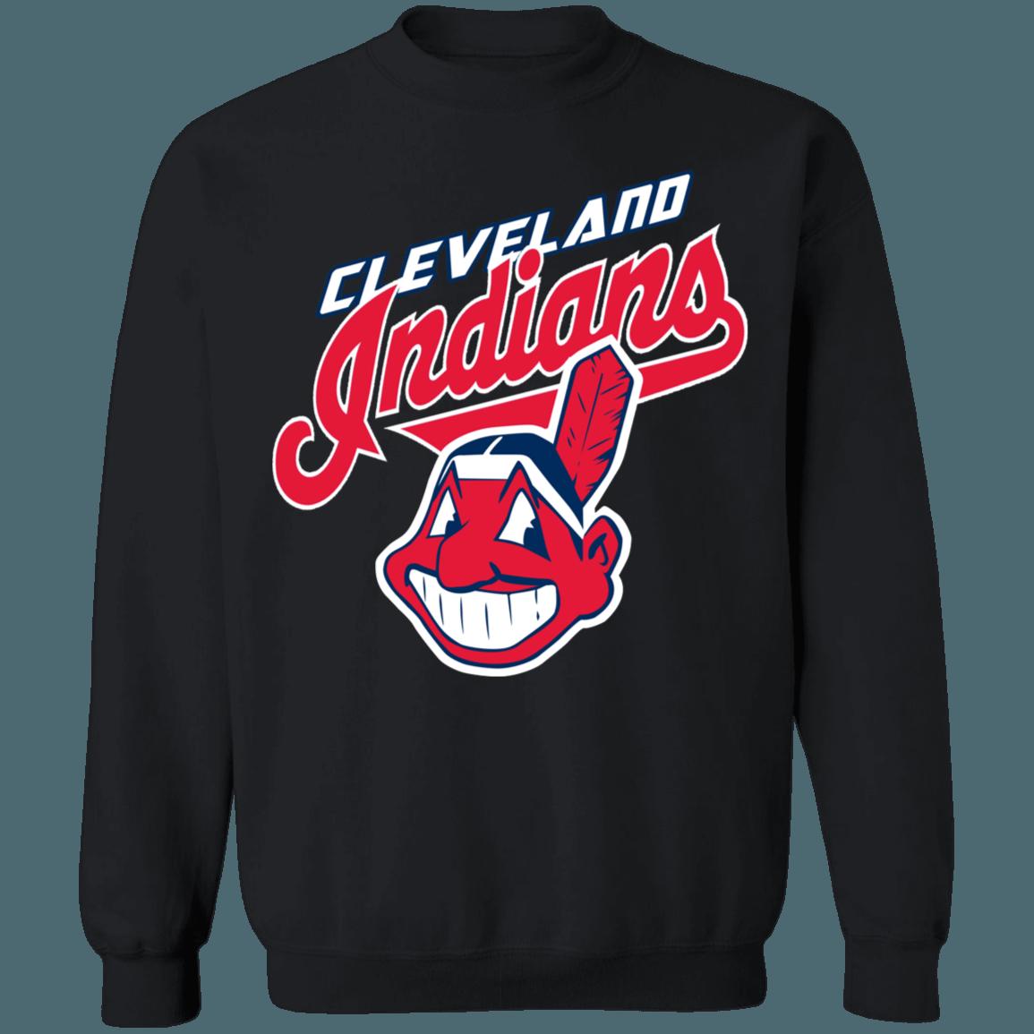 Vintage Cleveland Guardians Chief Wahoo MLB Crewneck Sweatshirt Hoodie Shirt Gifts for Fans - Image 2