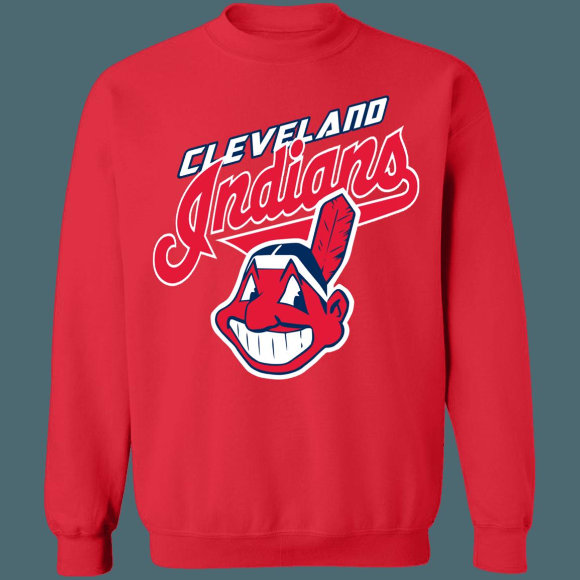 Vintage Cleveland Guardians Chief Wahoo MLB Crewneck Sweatshirt Hoodie Shirt Gifts for Fans - Image 3