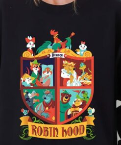 Vintage Cute Disney Shirts, Disney Robin hood Shirt, Disney Shirt, Disney Vacation Shirt, Disney Matching Shirt