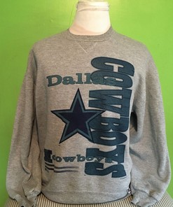 Vintage Dallas Cowboys 1990s NFL Football Crewneck Sweatshirt Hoodie Shirt Gifts for Fans