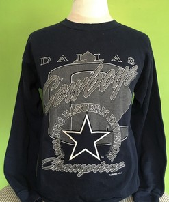 Vintage Dallas Cowboys 1992 Nfc Eastern Division Champions NFL Football Sweatshirt Hoodie Shirt Gifts for Fans