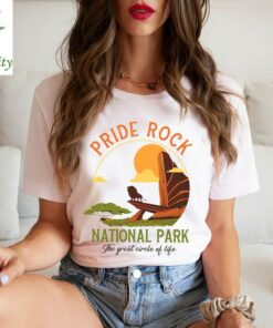 Vintage Disney Lion King Pride Rock National Park Simba Shirt, Magic Kingdom Trip Unisex T-shirt Family Birthday Gift Adult Kid Toddler Tee