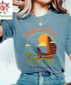 Vintage Disney Lion King Pride Rock National Park Simba Shirt, Magic Kingdom Trip Unisex T-shirt Family Birthday Gift Adult Kid Toddler Tee