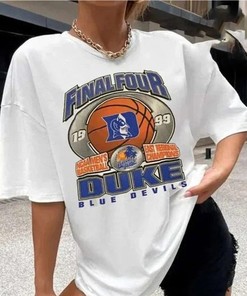 Vintage Duke University Blue Devils Final Four Tshirt, Duke Blue Devils Shirt, NBA Vintage Shirt, Basketball Shirt, Blue Devils Shirt
