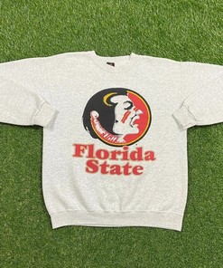 Vintage Florida State University Seminoles Crewneck Sweatshirt , Vintage Shirt, T shirt, Hoodie