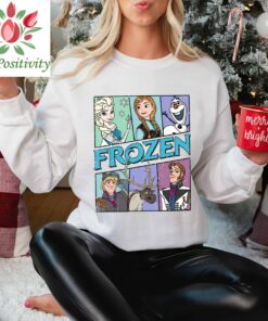 Vintage Frozen Characters Retro Elsa Anna Olaf Hans Shirt, Magic Kingdom Holiday Unisex T-shirt Family Birthday Gift Adult Kid Toddler Tee
