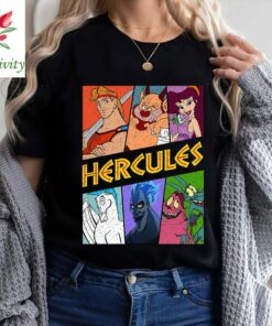 Vintage Hercules Shirt Disney Hercules Megara Hades Shirt, Magic Kingdom, Disneyland Family Trip Vacation Gift Unisex T-shirt