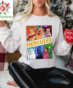 Vintage Hercules Shirt Disney Hercules Megara Hades Shirt, Magic Kingdom, Disneyland Family Trip Vacation Gift Unisex T-shirt