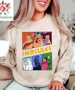 Vintage Hercules Shirt Disney Hercules Megara Hades Shirt, Magic Kingdom, Disneyland Family Trip Vacation Gift Unisex T-shirt