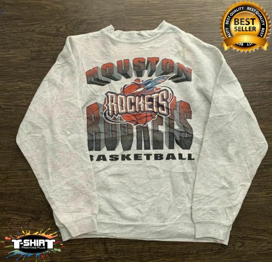 Vintage Houston Rockets Shirt, Houston Rockets Sweatshirt, NBA Basketball Shirt, Shirt For Women Men, Fan Shirt, Vintage T Shirt Sweatshirt