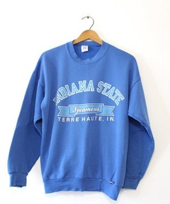 Vintage Indiana State University Sycamores Sweatshirt, Vintage Shirt, T shirt, Hoodie