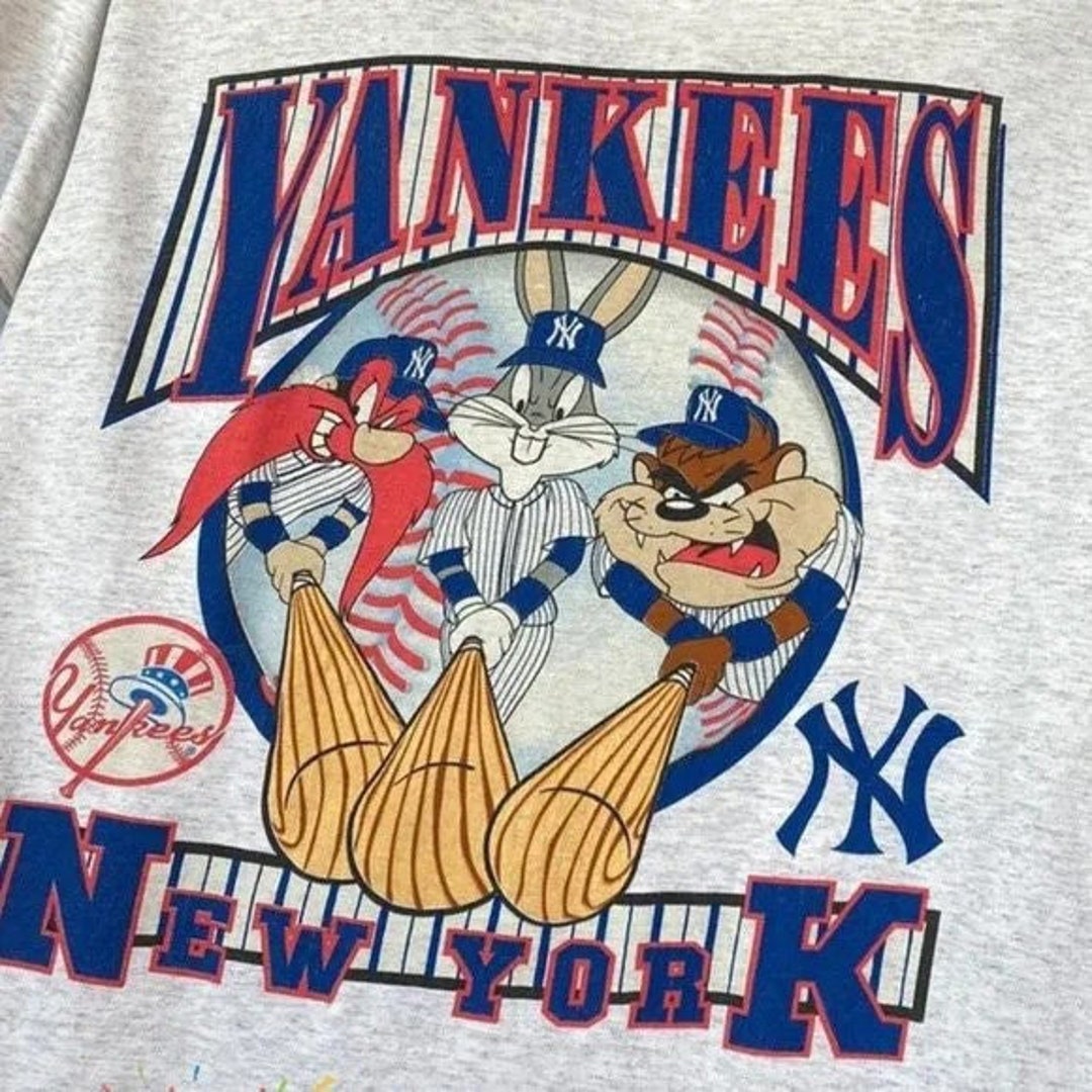 Vintage Looney Toons New York Yankees Shirt, New York Yankees Shirt, Baseball 2022 Shirt, MLB Vintage Tee, Vintage Shirt, World Series Shirt