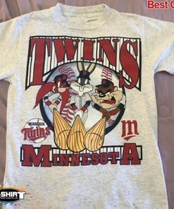 Vintage MLB Minnesota Twins Looney Tunes T-shirt, Minnesota Twins Shirt, MLB Baseball Shirt, World Series Shirt, Vintage Shirt, Unisex Shirt