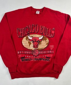 Vintage NBA 90s Chicago Bulls Logo Sweatshirt, Basketball Shirt, Unisex T-Shirt Sweater Hoodie
