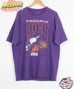 Vintage NBA Phoenix Suns Snoopy T-Shirt, Phoenix Suns Shirt, Basketball Shirt, Unisex T-Shirt Sweatshirt, Vintage Shirt