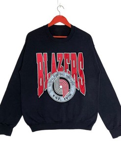 Vintage NBA Portland Trail Blazers EST 1970 Sweatshirt, National Basketball Association, Basketball Shirt, Unisex T-shirt Sweater Hoodie