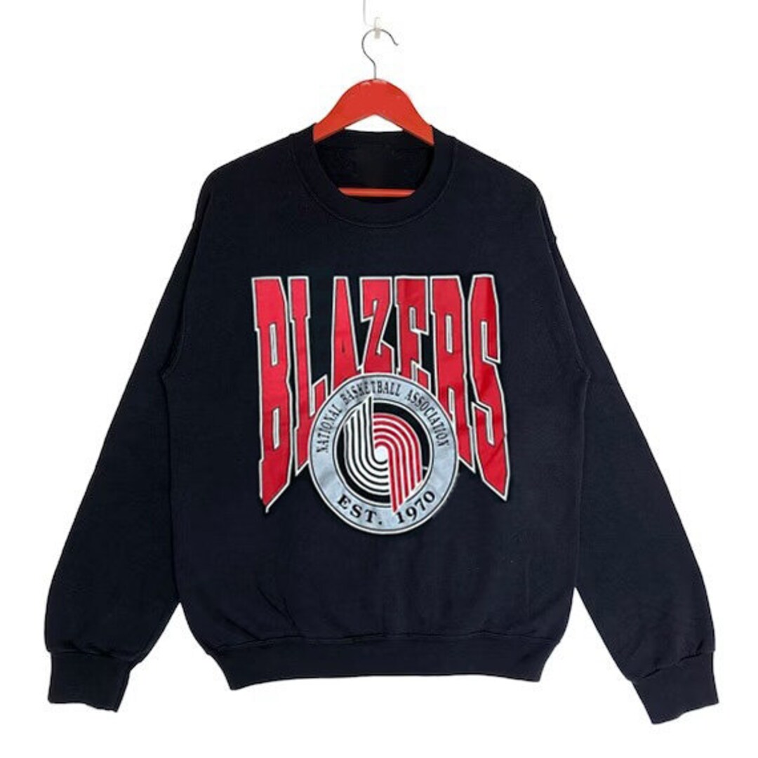 Vintage NBA Portland Trail Blazers EST 1970 Sweatshirt, National Basketball Association, Basketball Shirt, Unisex T-shirt Sweater Hoodie