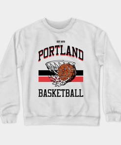 Vintage NBA Portland Trail Blazers Sweatshirt, National Basketball Association, Basketball Shirt, Unisex T-shirt Sweater Hoodie