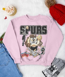 Vintage NBA San Antonio Spurs Looney Tunes Taz Shirt, San Antonio Spurs Shirt, Basketball Shirt, Unisex Shirt, Vintage Shirt