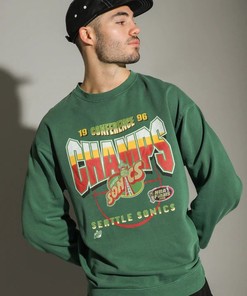 Vintage NBA Seattle Supersonics Logo Sweatshirt, NBA Basketball Shirt, Seattle Supersonics, Unisex T-shirt Sweater Hoodie Gifts for Fans