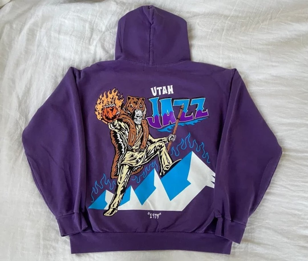 Vintage NBA Utah Jazz Logo Hoodie, Utah Basketball Shirt, NBA All Star Tee, Basketball Tee, Unisex Tshirt Sweatshirt Hoodie