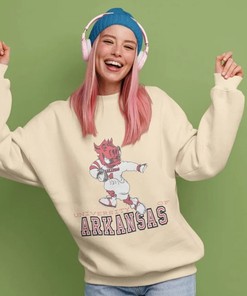 Vintage NCAA Arkansas Razorbacks Mascot Logo Shirt, Arkansas Razorbacks Shirt, University of Arkansas, Unisex Shirt, Vintage Shirt
