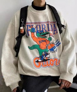 Vintage NCAA Florida Gators Logo Mascot Sweatshirt, University of Florida, College Vintage Shirt, Unisex T-shirt Sweater Hoodie Gifts for Fans