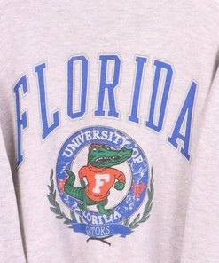 Vintage NCAA Florida Gators Mascot Sweatshirt, University of Florida Shirt, College Vintage Shirt, NCAA Shirt, Fan NCAA Shirt, Vintage Shirt