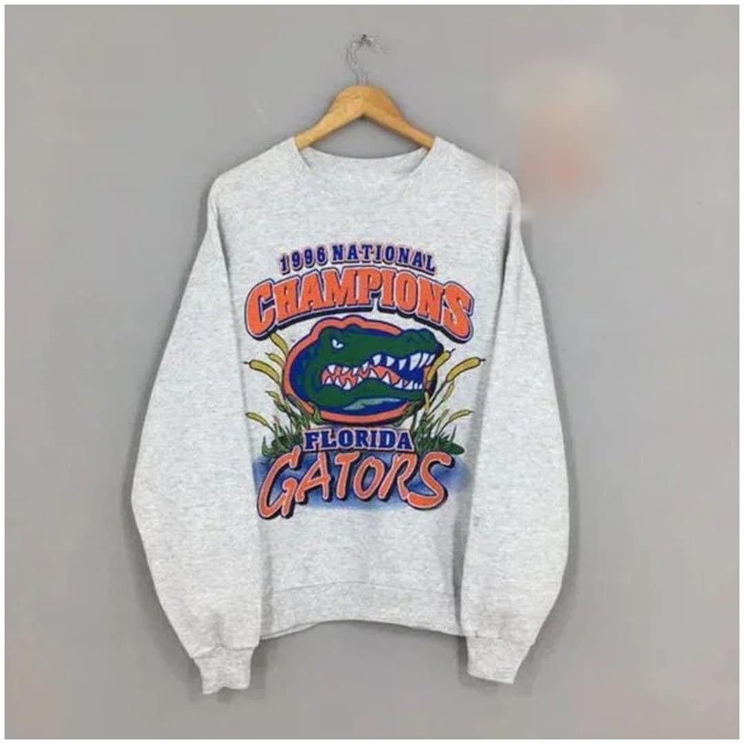 Vintage NCAA Florida Gators Sweatshirt, University of Florida Hoodie Shirt Gifts for NCAA Fans