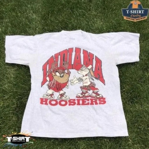 Vintage NCAA Indiana Hoosiers Looney Tunes Shirt, Indiana Hoosiers Shirt,NCAA Shirt, Football Vintage Shirt,Unisex T-Shirt Sweatshirt Hoodie