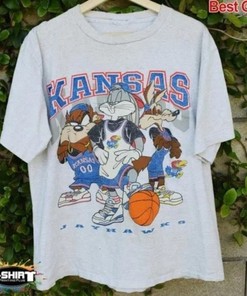Vintage NCAA Kansas Jayhawks Looney Tunes Shirt, University of Kansas Shirt, College Shirts, NCAA Shirt, Vintage Shirt, Vintage Shirt