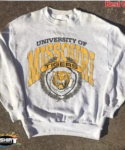 Vintage NCAA Missouri Tigers Logo Sweatshirt, University of Missouri Shirt, NCAA Shirt,Football- Basketball Tee, Vintage Shirt, Unisex Shirt