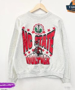 Vintage NCAA NC State Wolfpack Logo Sweatshirt, NC State Wolfpack Shirt, North Carolina State University, Unisex Shirt, Vintage Shirt