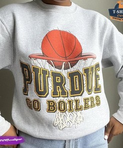 Vintage NCAA Purdue Boilermakers Basketball Sweatshirt, Purdue Boilermakers Shirt, Purdue University, Unisex Shirt, Vintage Shirt