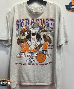 Vintage NCAA Syracuse Orange Looney Tunes Shirt, Syracuse Orange Shirt, Syracuse University, Unisex T-Shirt Sweatshirt Hoodie, Vintage Shirt