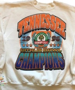 Vintage NCAA Tennessee Volunteers Champions Sweatshirt Hoodie Shirt Gifts for NCAA Fans, University of Tennessee Shirt