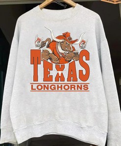 Vintage NCAA Texas Longhorns Logo T-Shirt, University of Texas, NCAA Shirt, Unisex T-shirt Sweater Hoodie