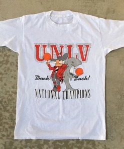 Vintage NCAA UNLV Rebels Champions T-Shirt, UNLV Runnin Rebels Shirt, University of Nevada Las Vegas Shirt, Unisex Shirt, Vintage Shirt